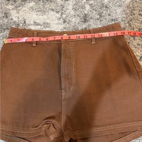 PRINCESS POLLY DARBY A LINE SHORT BROWN, US 8 - Picture 5 of 6